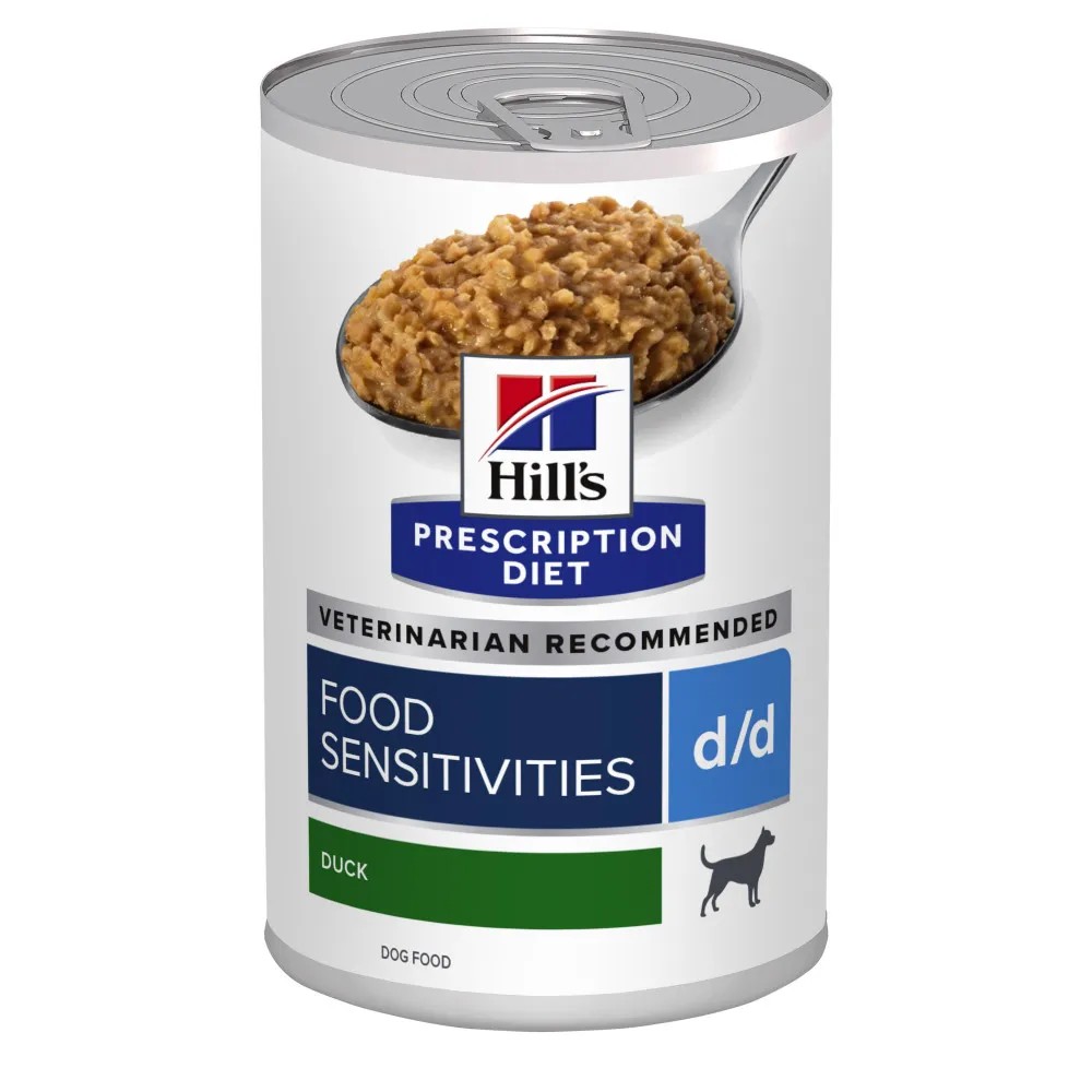 Hill´s Prescription Diet d/d Food Sensitivities Pato Perro Latas