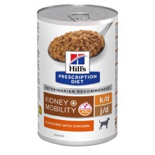 Hill´s Prescription Diet k/d j/d Kidney Care + Mobility Pollo Perro Latas