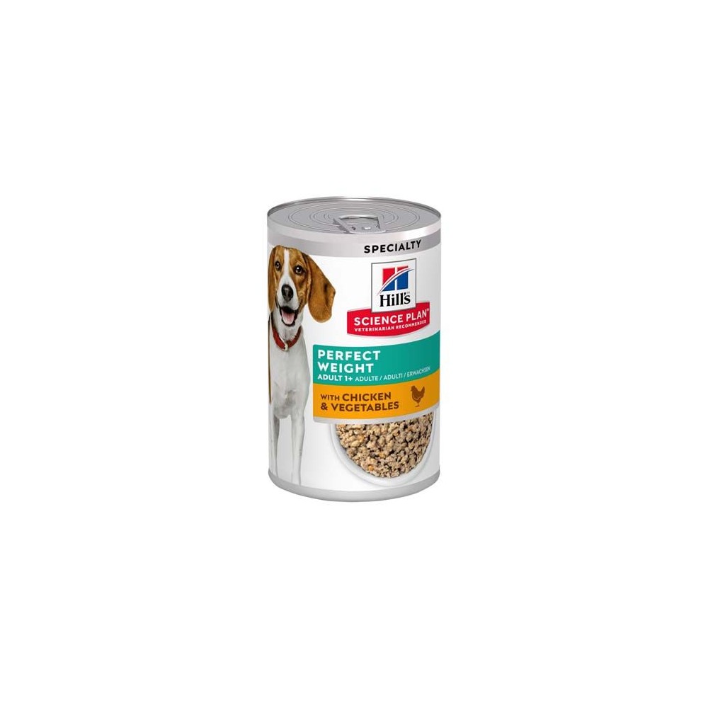 Hill's Canine Adult Perfect Weight Pollo (Latas) 370GR