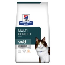 Hill´s Prescription Diet w/d Multi-Benefit Pollo Gatos