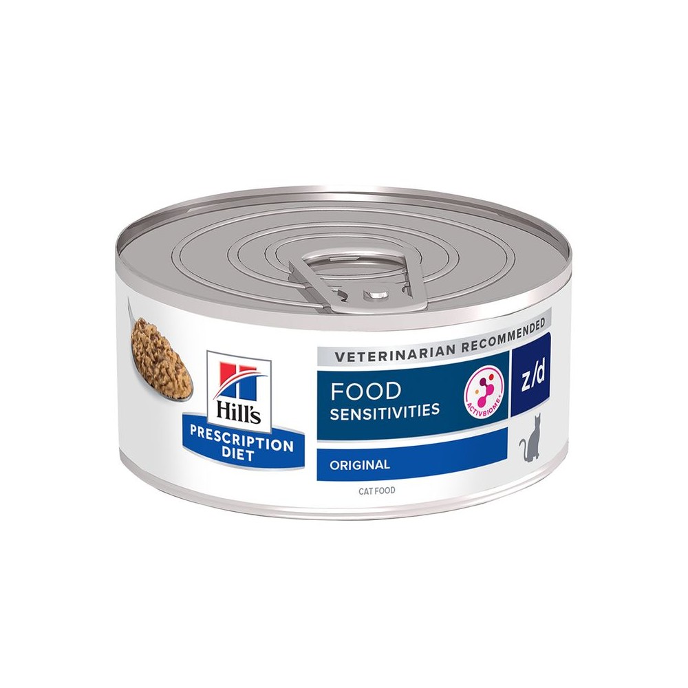 Hill's Gatos Prescription Diet z/d Food Sensitivities Latas 156 gr