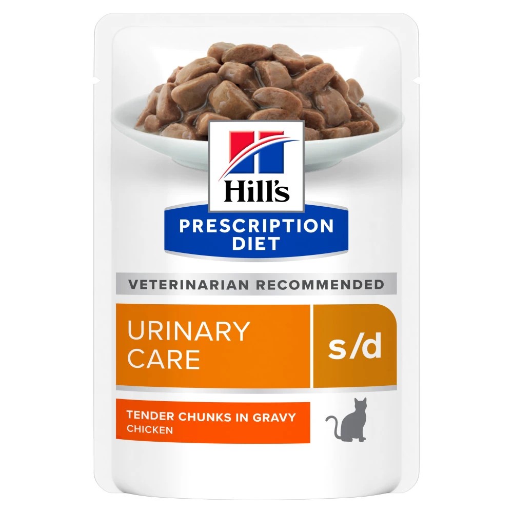 Hill´s Prescription Diet s/d Urinary Care Pollo Gato Sobres 85 gr