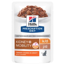 Hill´s Gato k/d + Mobility con Pollo Salsa Sobres 85 gr