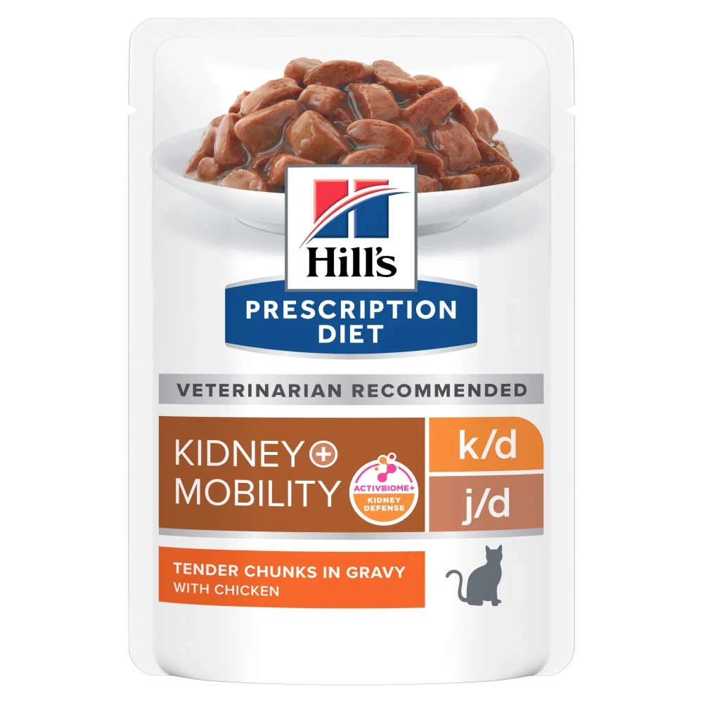Hill´s Gato k/d + Mobility con Pollo Salsa Sobres 85 gr
