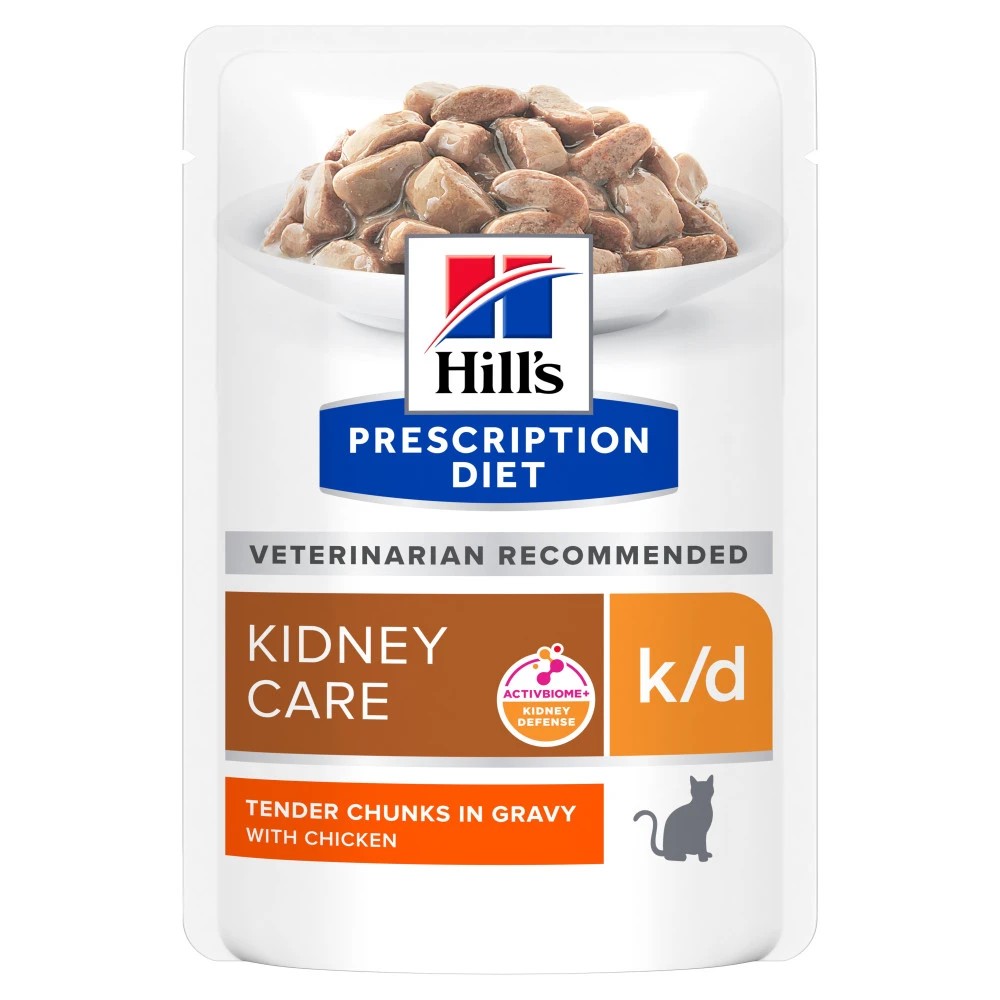 Hill´s Gato k/d Kidney Care con Pollo Salsa Sobres 85 gr
