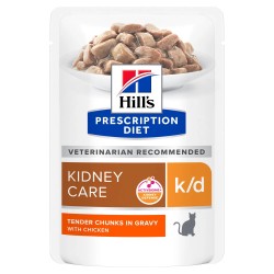 Hill´s Gato k/d Kidney Care con Pollo Salsa Sobres 85 gr