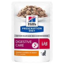 Hill´s Gato i/d Digestive Care con Pollo Salsa Sobres 85 gr