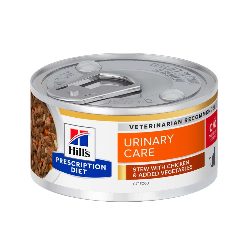 Hill´s Gato c/d Multicare Stress Estofado Pollo y Verduras 82 gr