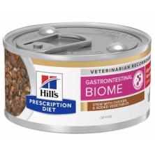Hill's Prescrition Diet Gastrointestinal Biome Stress Estofado Pollo y Verduras Gato Latas 82 gr