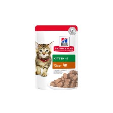 Hill's Science Plan Kitten Pavo Sobres en Salsa Gatos 85 gr