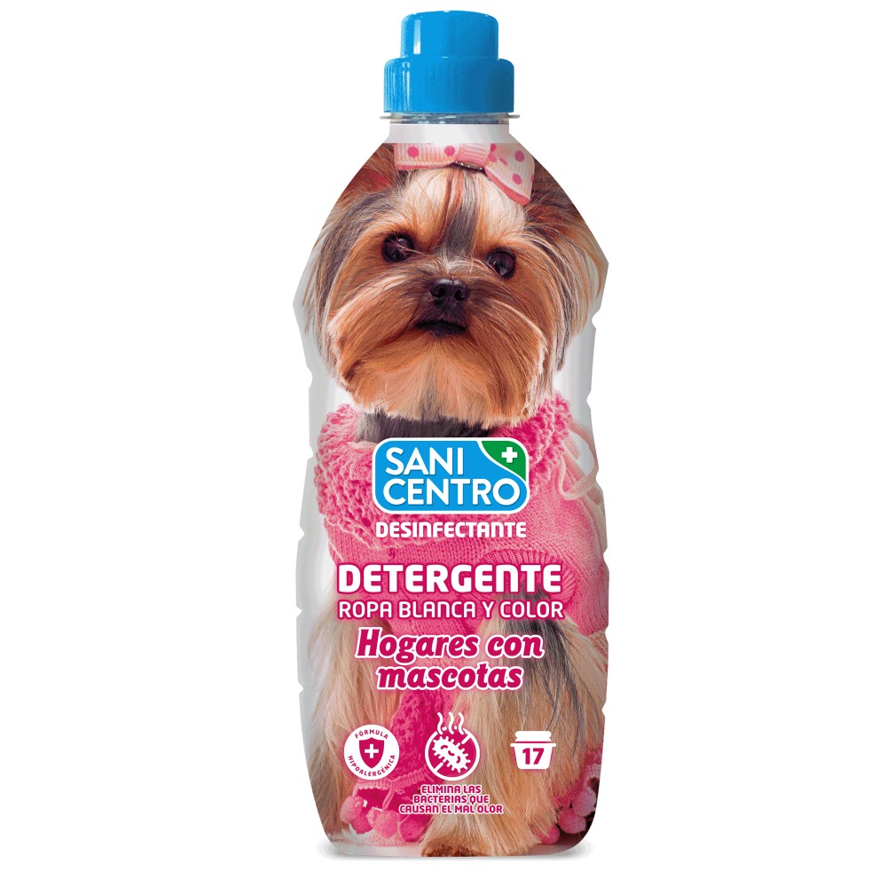 DETERGENTE DESINFECTANTE HOGARES CON MASCOTAS SANICENTRO