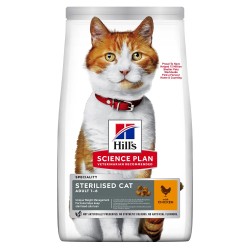 Hill's Science Plan Sterilised Adult Pollo Gatos