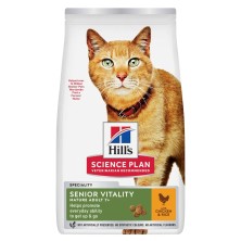 Hill's Science Plan Youthful Vitality Mature Adult 7+ Pollo Gatos