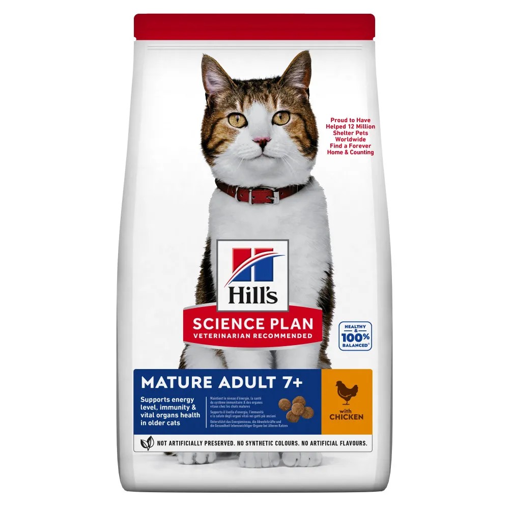 Hill's Science Plan Feline Mature Adult 7+ Pollo