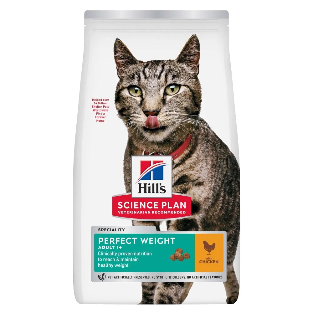 Hill's Science Plan Perfect Weight Adult Pollo Gatos