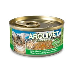 Arquivet Gato Atún Blanco y Verduras en Salsa Lata