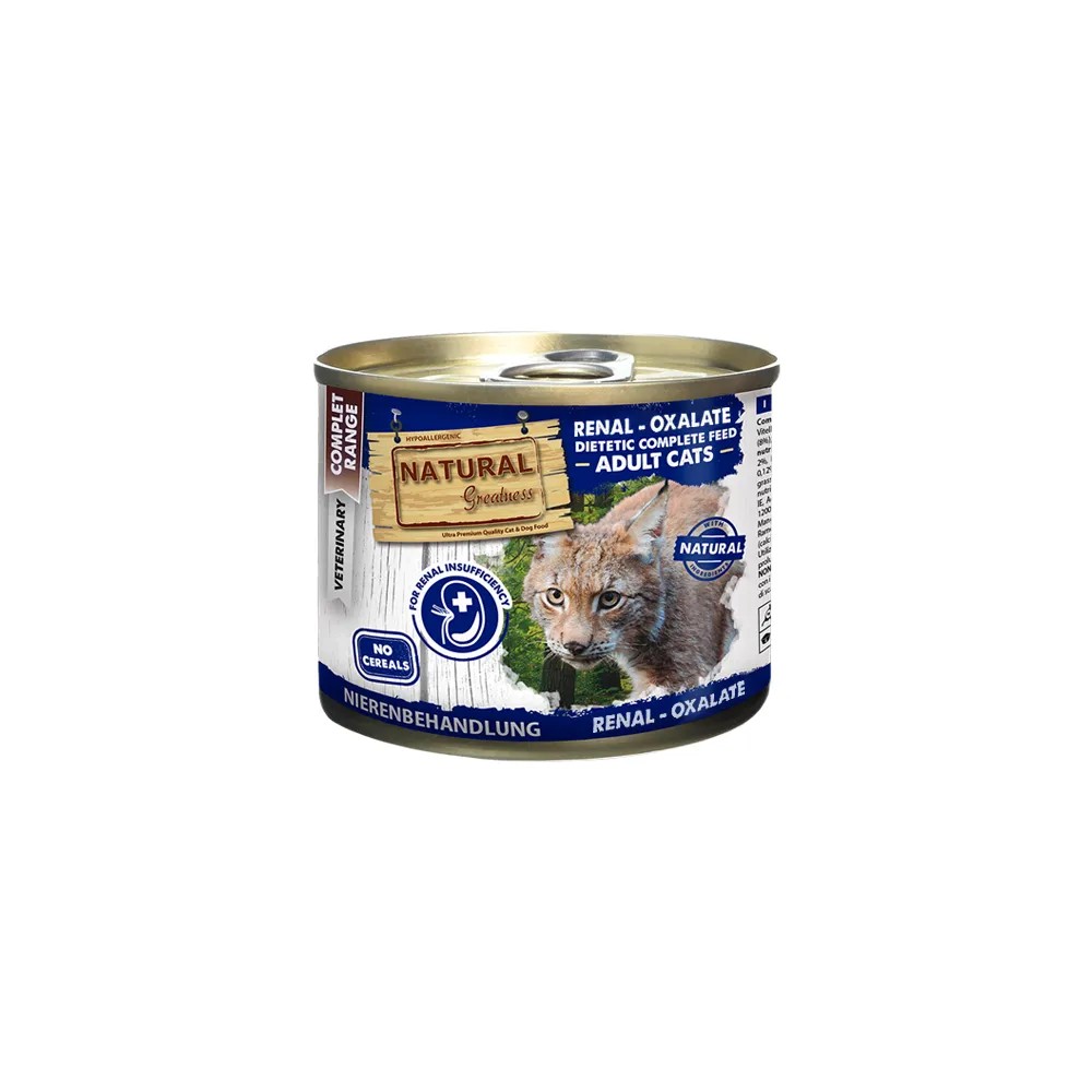 Natural Greatness Diet Renal Care Gatos Latas 200 gr