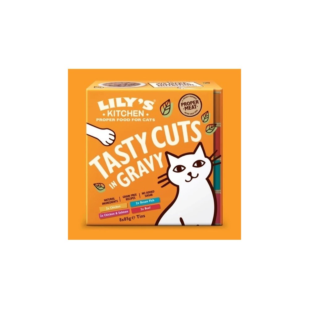 Lily's Tasty Cuts in Gravy Multipack para Gatos