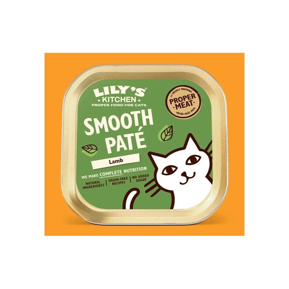 Lily's Kitchen Smooth Paté de Cordero Gatos 85 gr