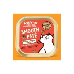 Lily's Kitchen Smooth Paté de Salmón y Pollo Gatos 85 GR