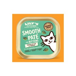Lily's Kitchen Smooth Paté de Pollo y Bacalao Kitten Gatos 85 GR