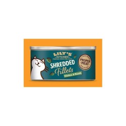 Lily's Kitchen Filetes de Pollo y Mejillones Lata Gatos 70 GR
