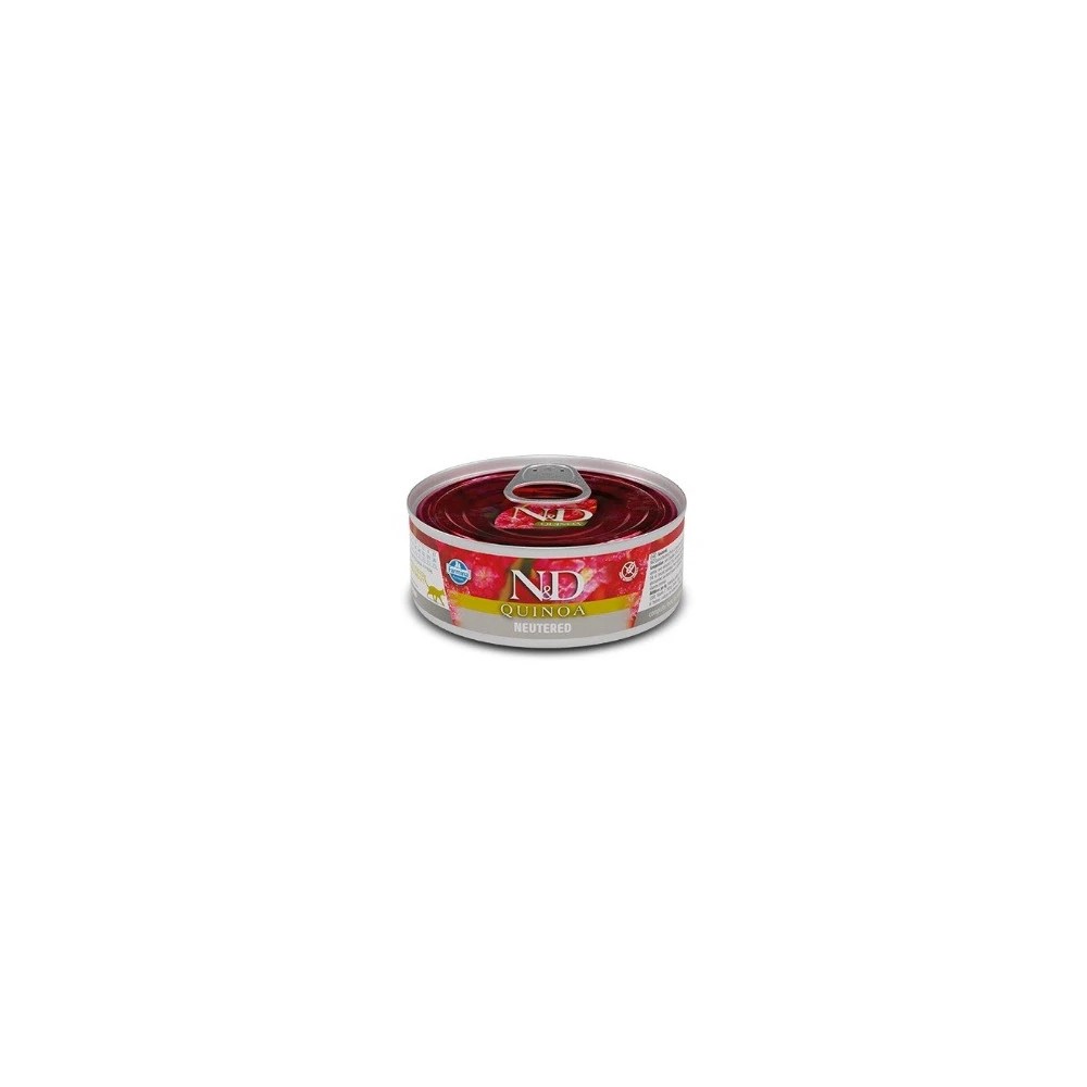 Farmina ND Quinoa Neutered Gato Latas 80 gr