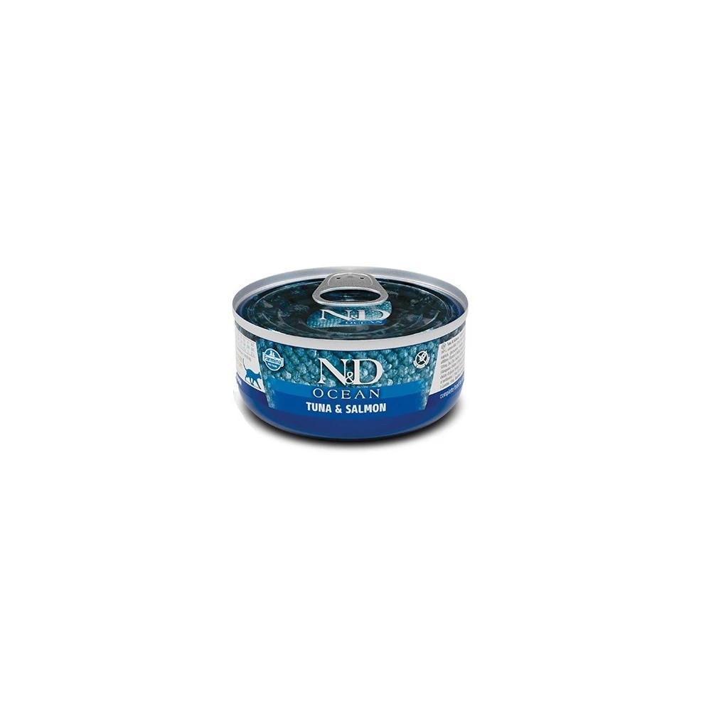 Farmina ND Ocean Atun y Salmón Gato Latas 70 gr
