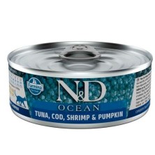 Farmina ND Ocean Atun Bacalao y Calabaza Gato Latas 70 gr