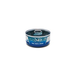 Farmina ND Ocean Atun, Calamar y Gambas Gato Latas 70 gr