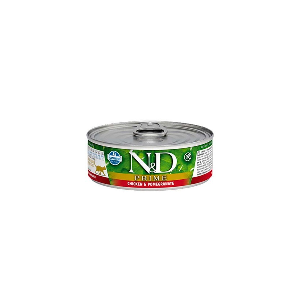 Farmina ND Prime Pollo y Granada Gato Latas 70 gr