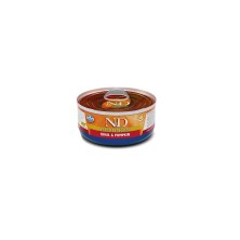 Farmina ND Pumpkin Codorniz y Calabaza Gato Latas 70 gr