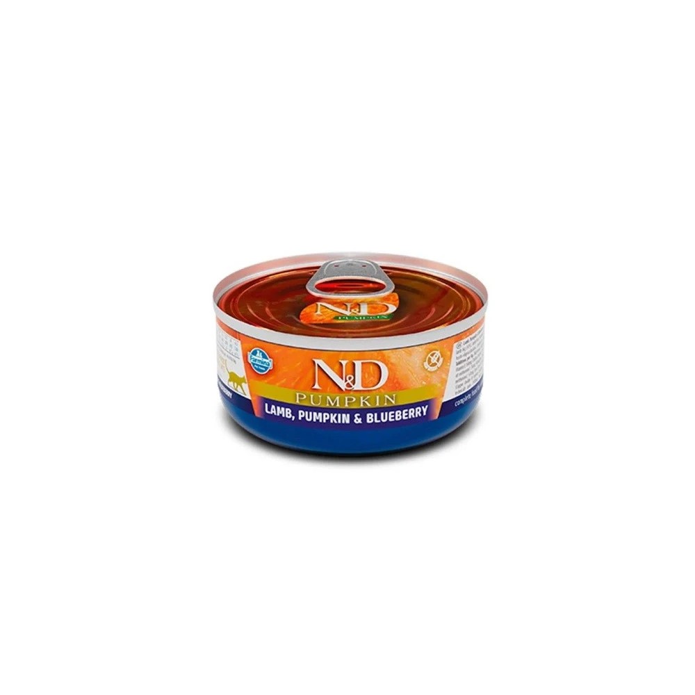 Farmina ND Pumpkin Cordero y Calabaza Gato Latas 70 gr