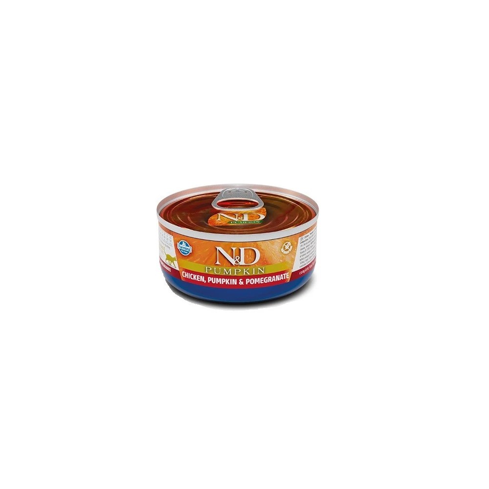Farmina ND Pumpkin Pato y Calabaza Gato Latas 70 gr