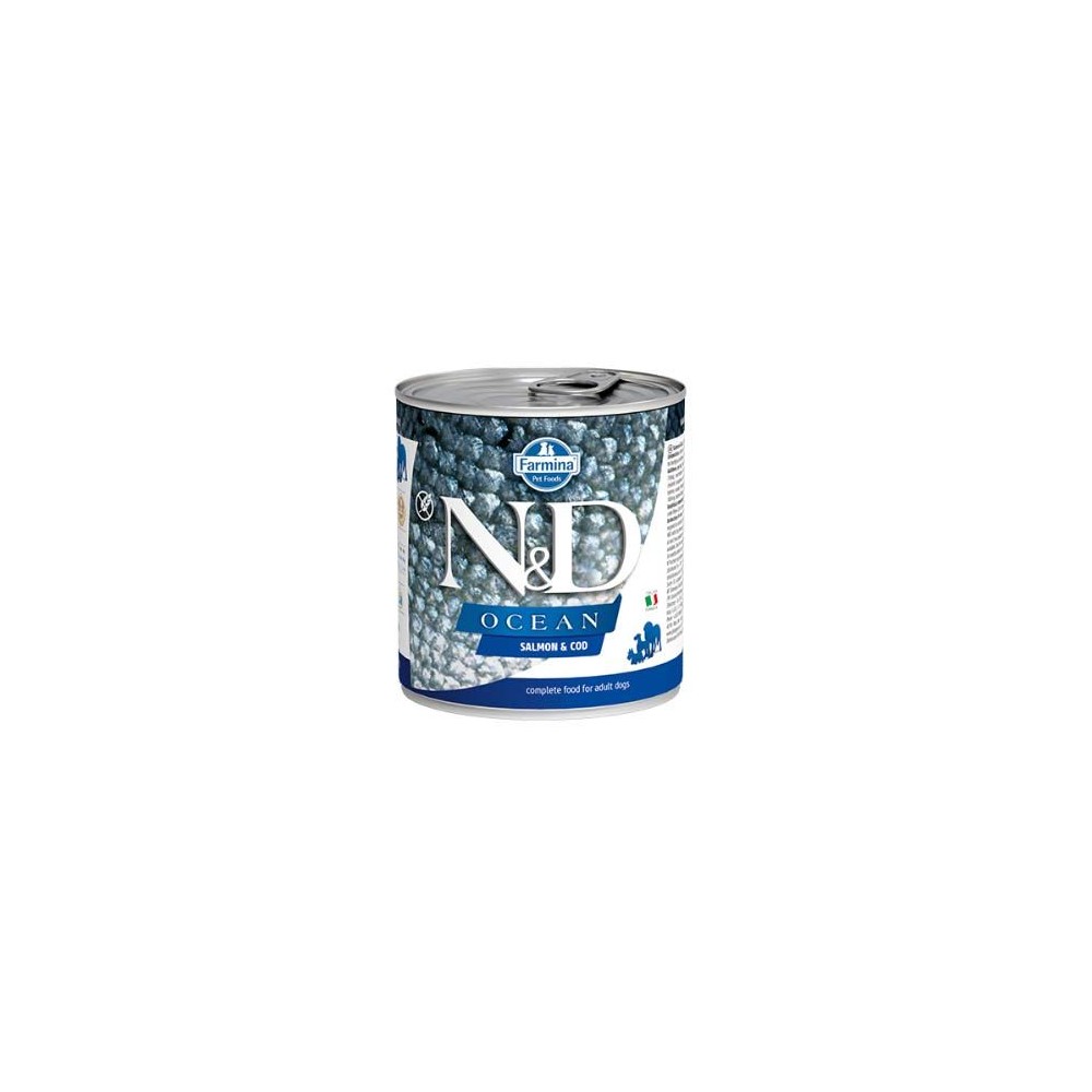 Farmina ND Ocean Salmón y Bacalao Latas para Perros 285 gr
