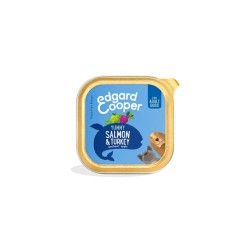 Edgard & Cooper Adult Grain Free Salmón y Pavo Perro Tarrinas 150 gr