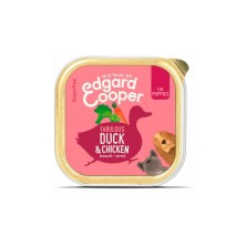 Edgard & Cooper Puppy Grain Free Pato y Pollo Perro Tarrinas 150 gr