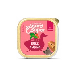 Edgard & Cooper Puppy Grain Free Pato y Pollo Perro Tarrinas 150 gr
