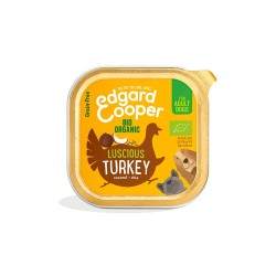Edgard & Cooper Adult BIO Organic Pavo Tarrina para Perros 100 gr