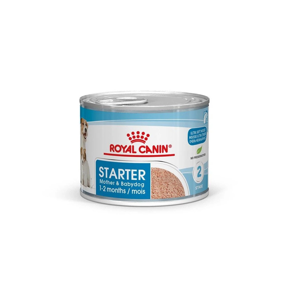 Royal Canin Starter Mother & Babydog Perro Mousse Latas 195 GR