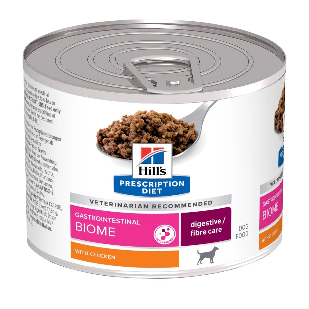 Hill´s Gastrointestinal Prescription Diet Biome Digestive Pollo Perro Latas