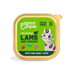 Edgard & Cooper Adult Cordero y Pollo de Corral Paté Gatos 85 gr