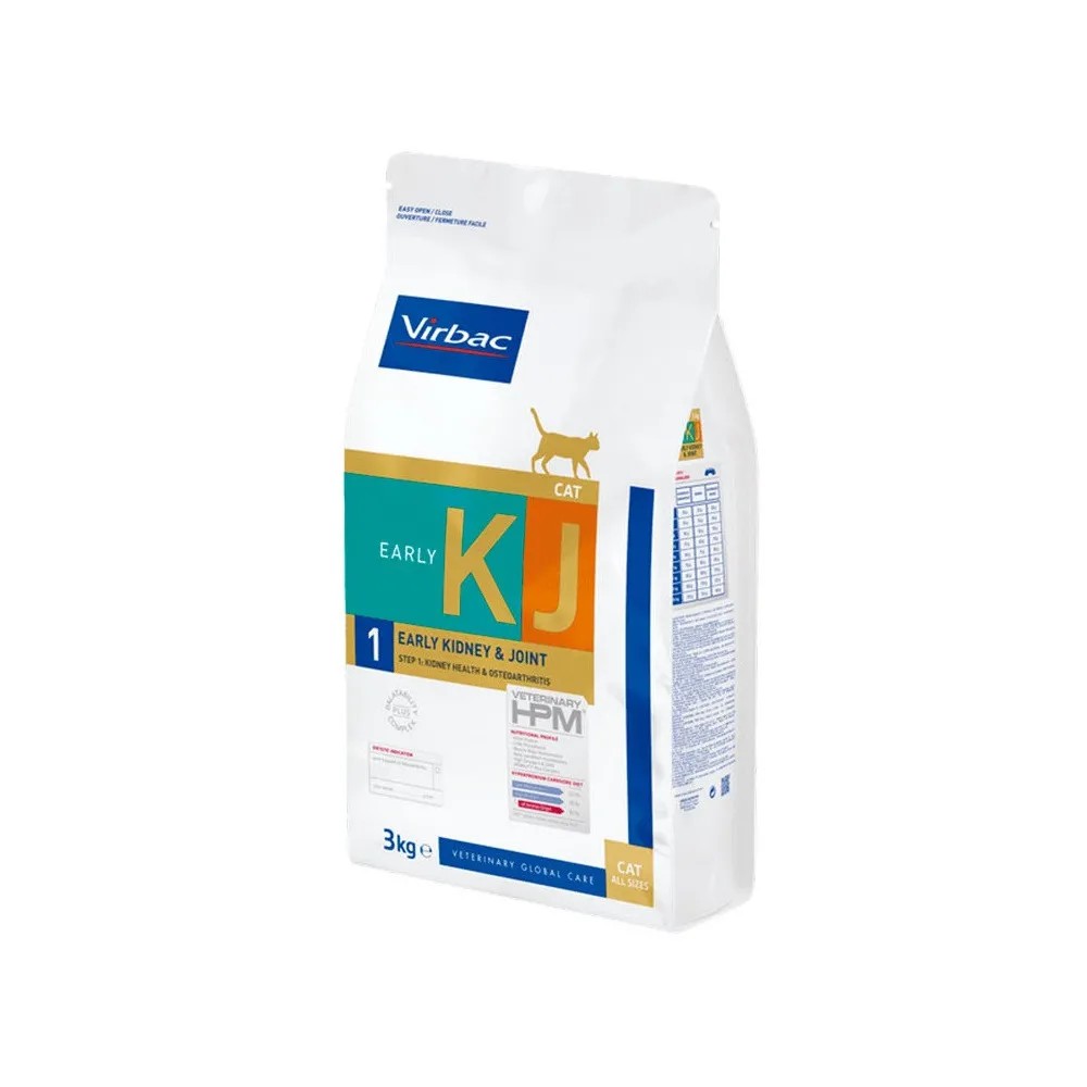 Virbac HPM KJ1 Early Kidney & Joint para Gatos