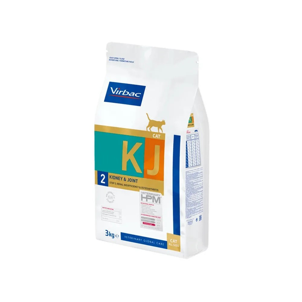Virbac HPM KJ2 Kidney & Joint para Gatos