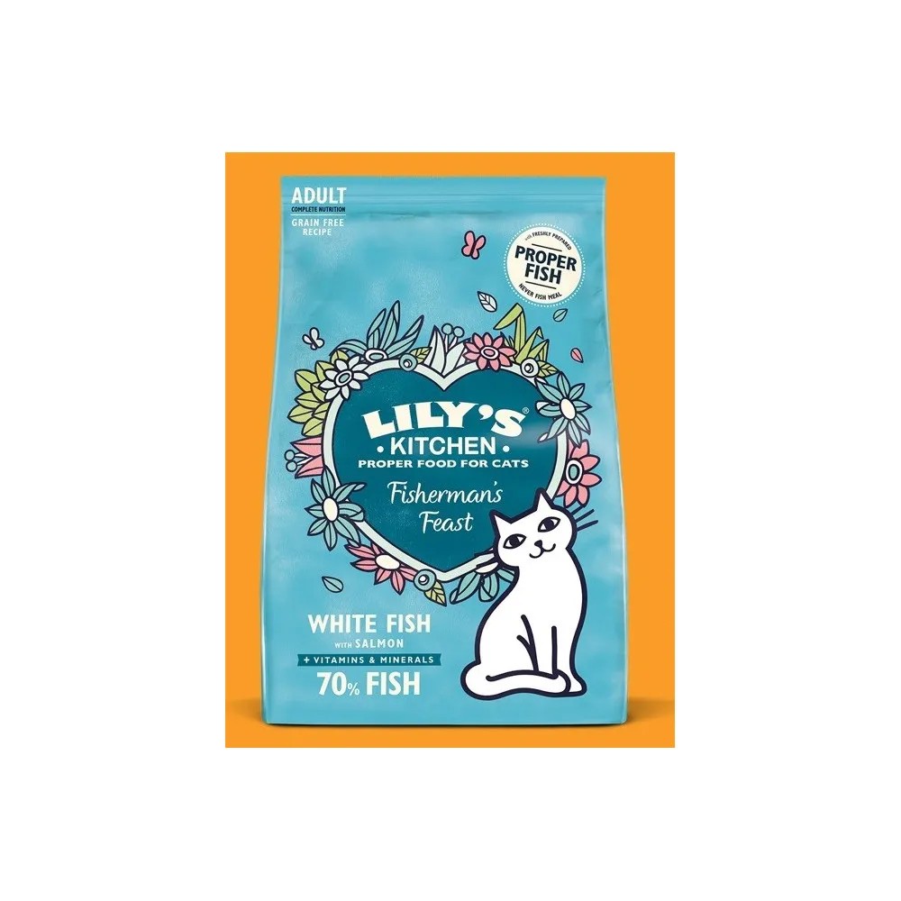Lily's Kitchen Pescado Blanco para Gatos 2 KG