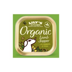 Lily's Kitchen Organic Cordero Tarrina para Perros 150 GR