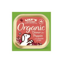 Lily's Kitchen Puppy Organic Pollo Tarrina para Perros