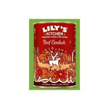 Lily's Kitchen Ternera, Calabaza y Pimientos Rojos Lata para Perros 400 GR