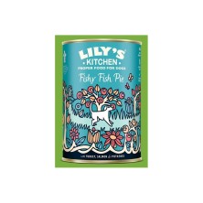 Lily's Kitchen Pastel de Pescado con Pavo Lata para Perros 400 GR
