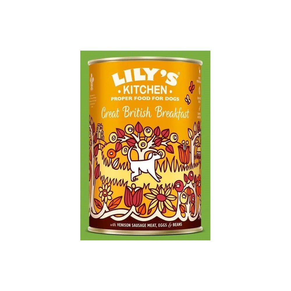 Lily's Kitchen Venado y Jamón Lata para Perros 400 KG